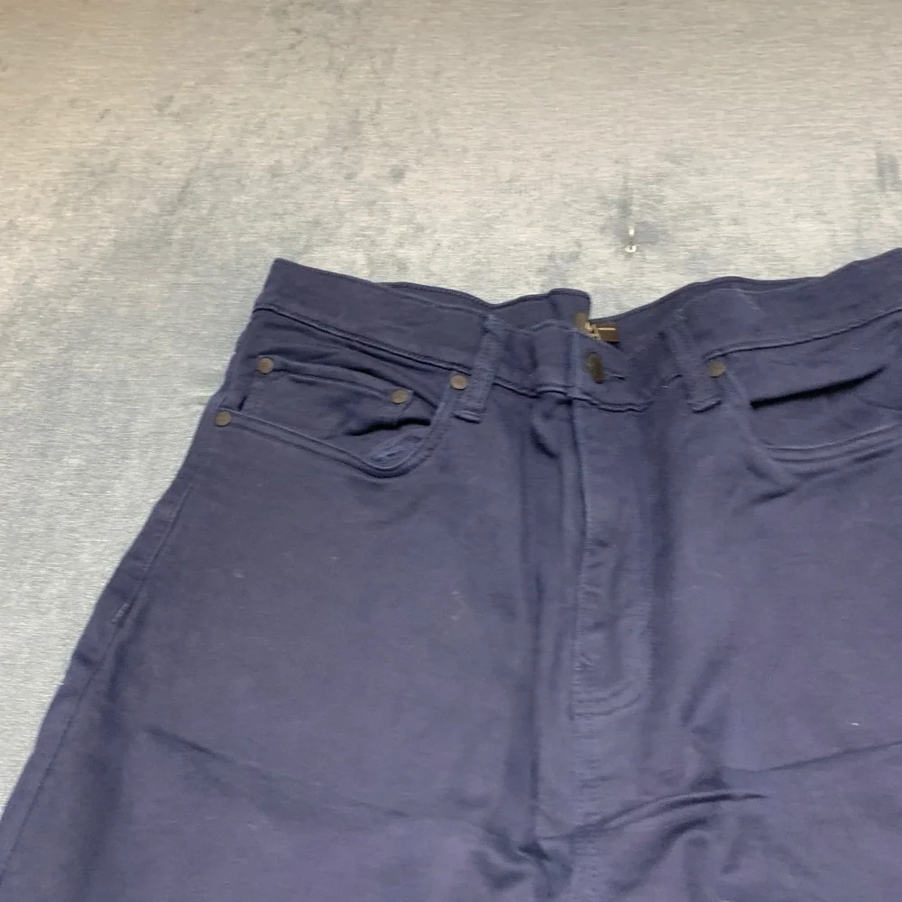Banana Republic Pants Mens 36x29 Blue Casual Flat Front 5 Pockets Straight Leg